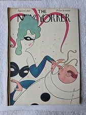 The New Yorker  Magazine April 17, 1937 Rea Irvin Cover Very Good Complete Issue
