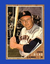 1962 Topps Set-Break #422 Steve Bilko NM-MT OR BETTER *GMCARDS*