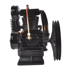 2 Étape Air Pompe à compresseur 3 Cylindre 15 SCFM 175 Max PSI TUE-50 10.5" Volant