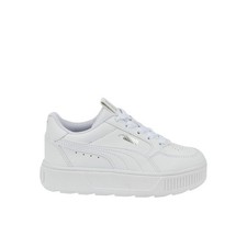 PUMA Karmen Rebelle Platform  Youth Girls White Sneakers Casual Shoes 38842101
