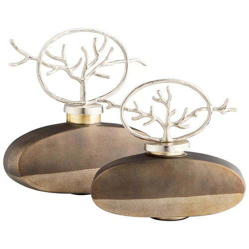 Round Viewleaf Sculpture - Picture 2 of 4