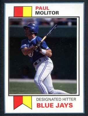 1993 Scd Multi-Sport Pocket Price Guide-Hand Cut #97 Paul Molitor