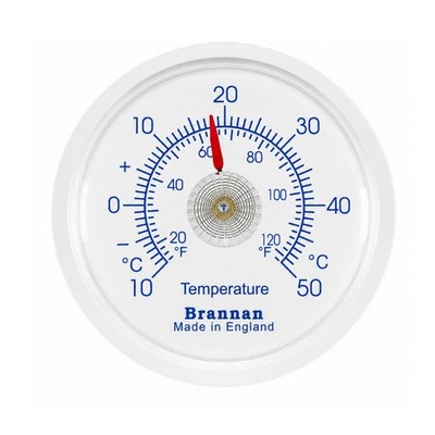 Brannan 65 mm schieferblaues Zifferblatt Thermometer C&F ideal für Haus & Garten
