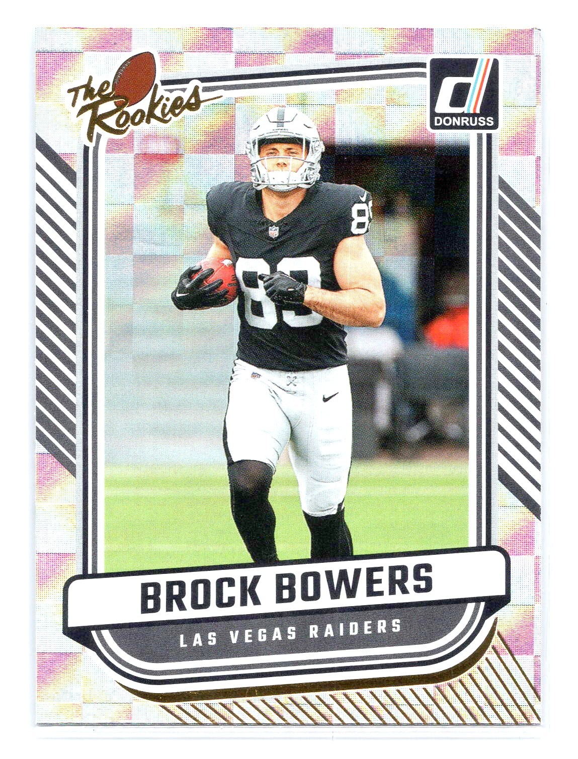 Brock Bowers 2024 Donruss #TR-36 The Rookies RC Rookie