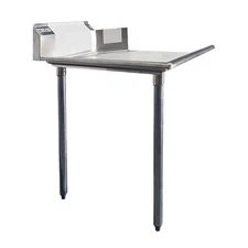 NSF 24" W 1 Compartment 1 Drainboard Utility Service Table Dish Clean Table