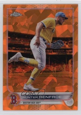 2022 Topps Chrome Sapphire Orange 12/25 Hunter Renfroe #174 1k9e