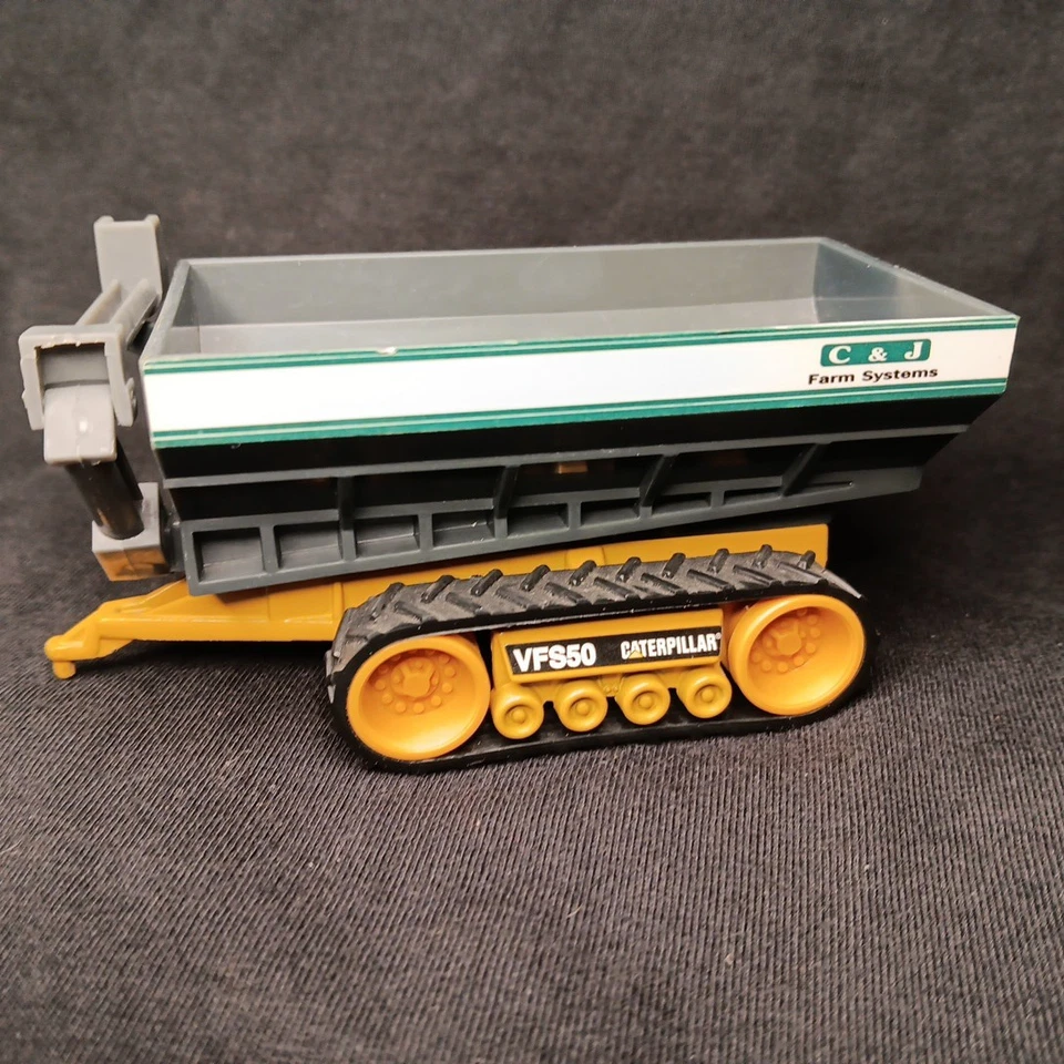 Original Vtg ERTL Caterpillar VFS50 Undercarriage C&J Farm Systems Gravity Wagon - Image 2 of 4