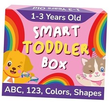 Books, Toddler Flash Cards, and Puzzles   Educational Toys and Smart Box Pink