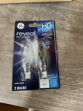Ge Lighting 60w, 455 Lumen, Reveal HD light 6 Pack