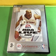 NBA LIVE 2004 -EA SPORTS - ITA - GIOCO VIDEOGIOCO PC  NUOVO COLLEZIONE
