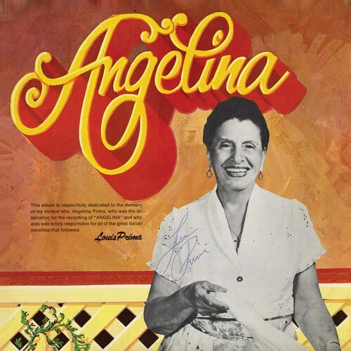 Louis Prima - Angelina [Used Very Good Vinyl LP] Colored Vinyl, Green, Red, Whit - Image 3 of 3