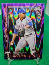 2025 TOPPS CHROME UPDATE SERIES - RC KUMAR ROCKER #USC160 PURPLE RAYWAVE /250