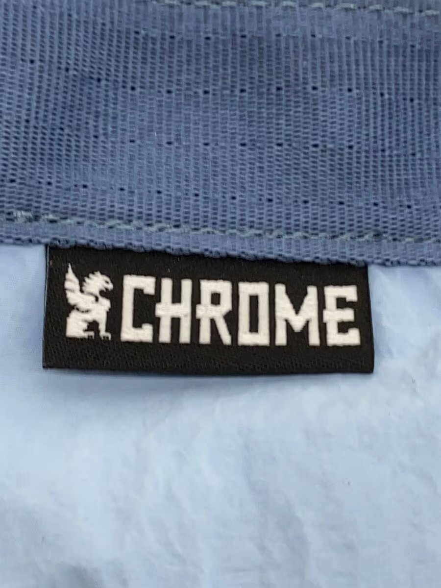 CHROME Shoulder Bag Polyester Blue Solid Color - image 5