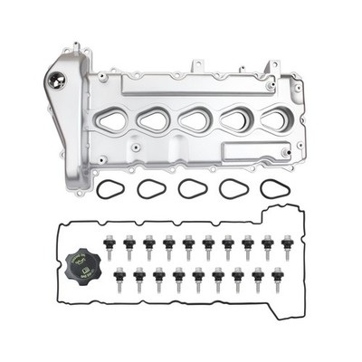 MITZONE Aluminum Valve Cover Kit Compatible with 2004-2006 Chevy Colorado GMC...