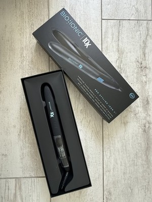 Bio Ionic 10X Pro Styling Flat Iron 1'' Vibrating Plates Classic Styler NEW