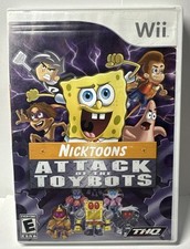 Nicktoons Attack of the Toybots - Wii 2007 CIB Complete W/ Manual