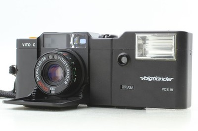 Seltene [NEUWERTIG mit Gurt] Voigtländer Vito C analoge Kompaktkamera aus JAPAN