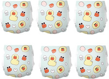 Reborn Baby Dolls Diapers for 18-24 Inch Newborn Doll- 6-Piece Pack