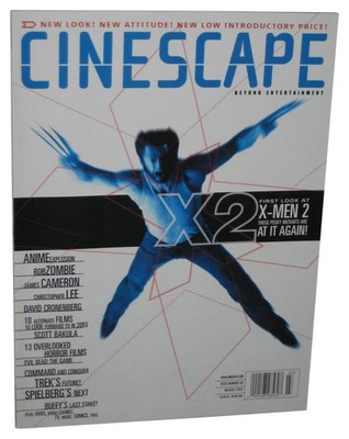 Cinescape März 2003 Magazin Buch - (X-Men 2 Hugh Jackman Cover)