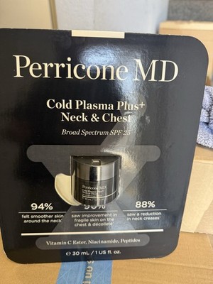 Perricone MD Cold Plasma Plus+ Neck & Chest SPF 25   1 fl oz/30ml   Niacinamide
