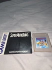 Tested And Working Nintendo Super Mario Land Game Boy Platformer Manual Included