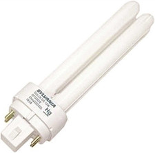 20671 Compact Fluorescent 4 Pin Double Tube 3500K, 13-Watt, White