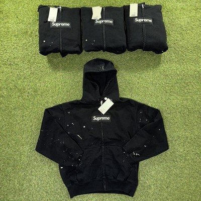 トップス Supreme mm6 Margiela Box Logo Sweatshirt Supreme MM6 Maison Margiela Foil Box Logo Hooded Sweatshirt White