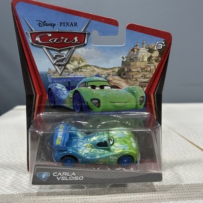 DISNEY PIXAR CARS 2 CARLA VELOSO #8 - 2010 - Brand New
