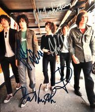 THE STROKES (Full Band x5) Hand Signed 8x10" Original Autograph: REDUCED $$