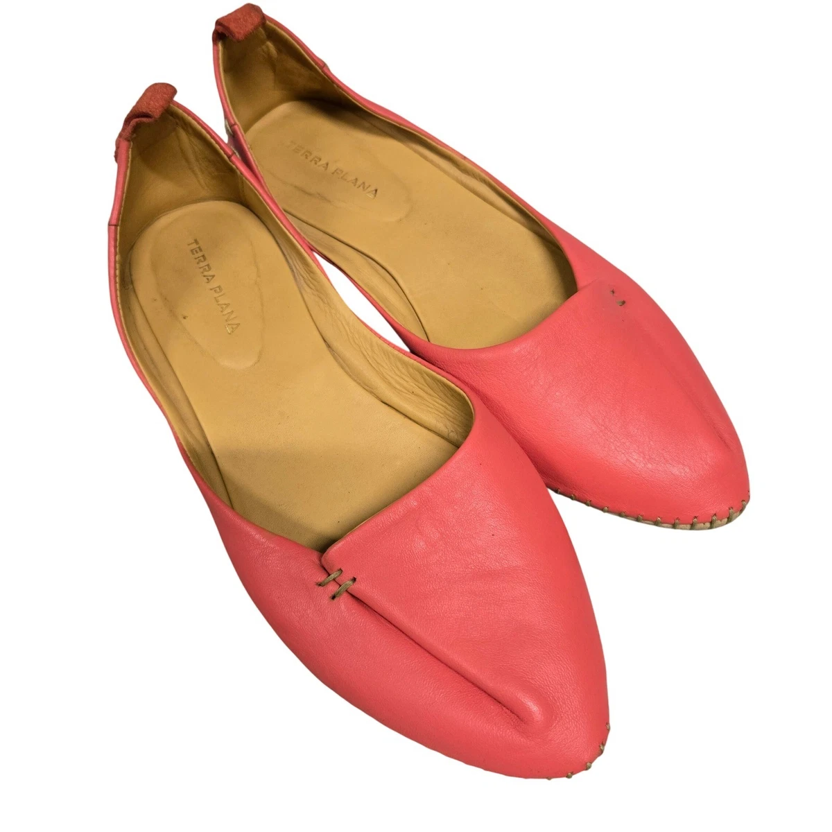 Terra Plana Classics Leather Slip On Loafers Size 9.5 terra plana products for sale | eBay main image 3