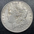 1899-P Morgan Silver Dollar $1 AU About Uncirculated