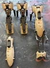 1983 Vintage Star Wars Return Of The Jedi Speeder Bike Parts Handles Front Lot
