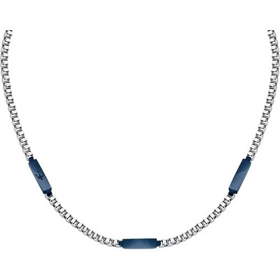Maserati Jewels JM425AVD109 Necklace Blue Steel Chain 50 cm