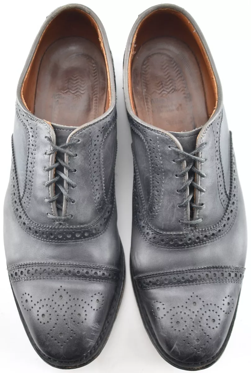 Allen edmonds grey shoes deals