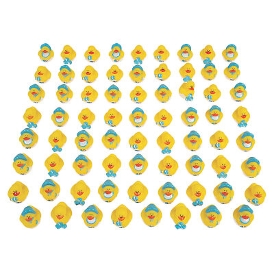 Bulk Mini Baby Boy Shower Rubber Duckies, 72 Pc., Toys, 72 Pieces