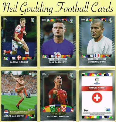 Topps UEFA EURO 2024   I AM JOSE MOURINHO   Platinum Curated Football Cards