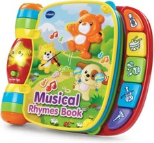 Vtech Baby  Musical Rhymes Book  Learning Interactive Colors Music  Red