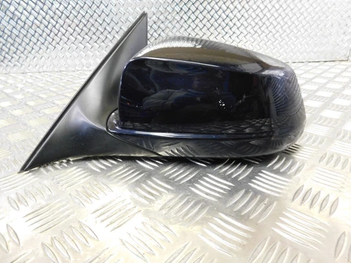 Bmw 5 Series F10 F11 Pre Lift Wing mirror Heated Left N/S Deep Sea Blue A76