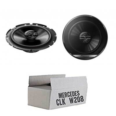 Pioneer Lautsprecher für Mercedes CLK W208 Front Tür Boxen 16cm 2-Wege Koax Auto