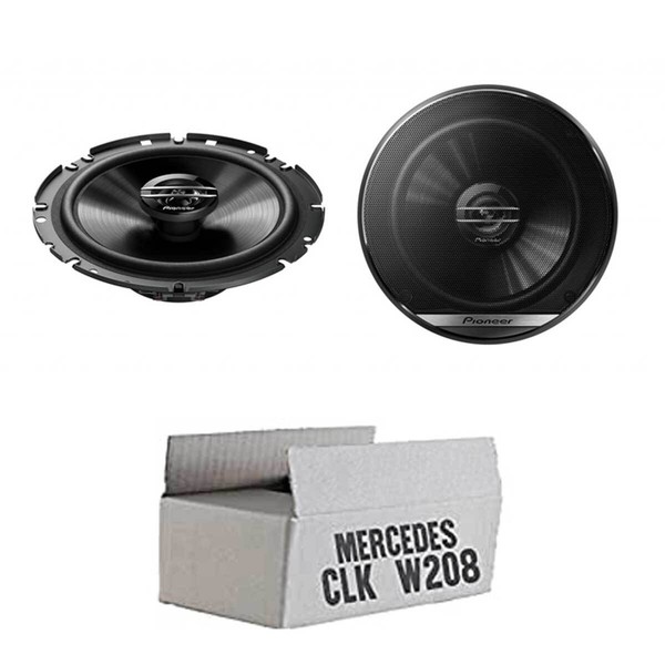 Pioneer Lautsprecher FüR Mercedes CLK W208 Front TüR Boxen 16Cm 2-Wege Koax Auto-image
