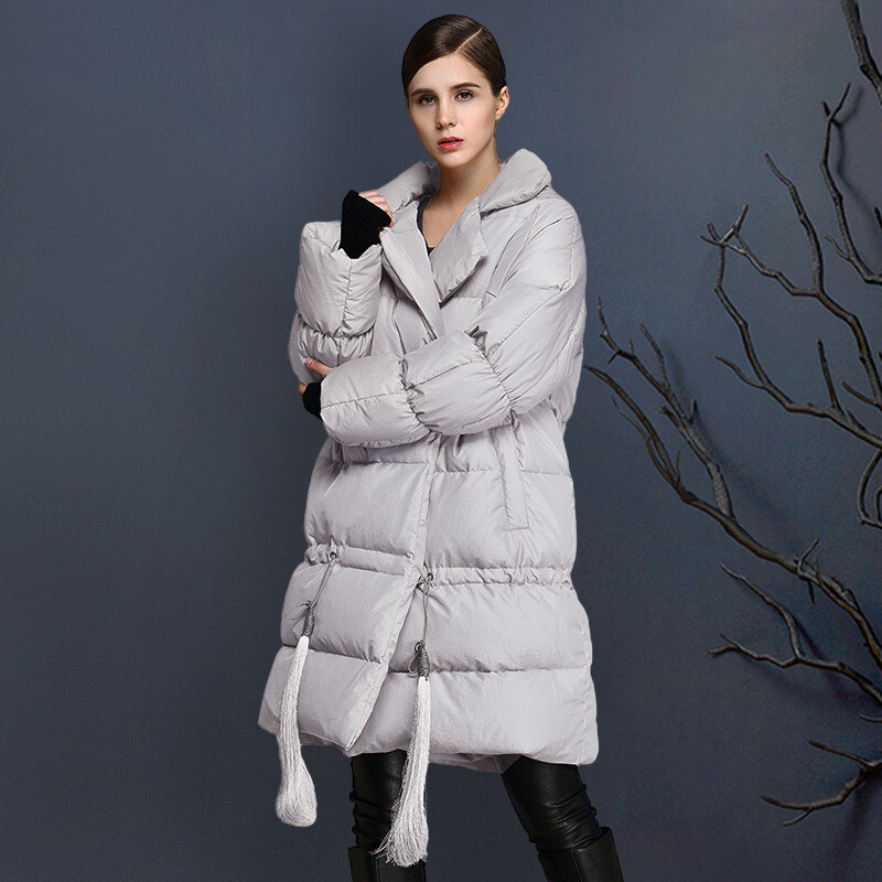 ジャケット・アウター 1990sArchive  Super Long Coat AULAVIK PLUS | WOMEN'S VEGAN DOWN (RECYCLED) MID-LENGTH HOODED