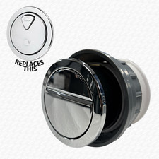 TD Button Thomas Dudley Vantage Dual Flush Push Button from Toilet Cistern 73mm