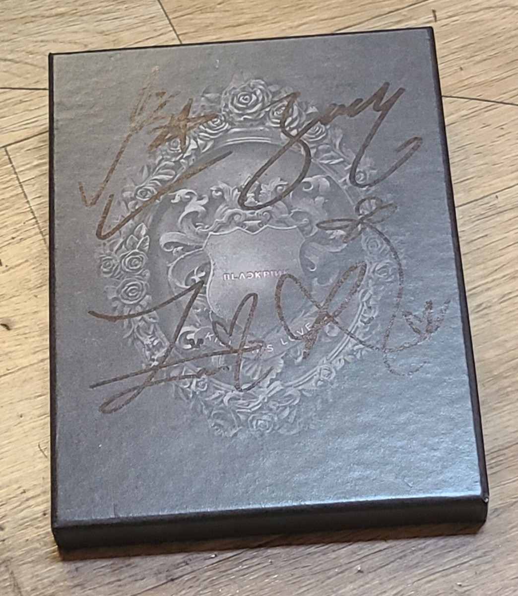 BLACKPINK KILL THS LOVE 直筆サイン入りアルバム BLACK PINK BLACKPINK [KILL THIS LOVE] PROMO album Autographed