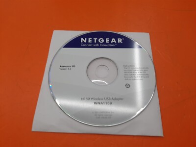       Netgear Resource CD Version 1.4 N 150 Wireless USB Adapter WNA 1100