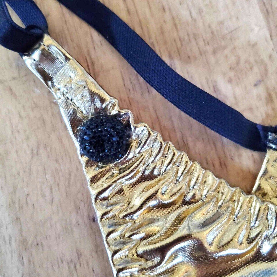 Gold Metallic Thong | eBay