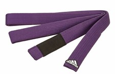 Adidas BJJ-Gürtel purple "Elite", 40 mm  , für Brazilian Jiu Jitsu, Länge A1-A5