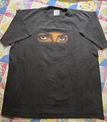 Vintage Michael Jackson T Shirt HBO Staff Promo Dangerous Tour King Of Pop 90s 