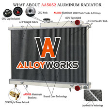 3 Rangées Aluminium Radiateur Pour 93-98 Nissan Skyline R33 GTR GTS GTST R34 FR