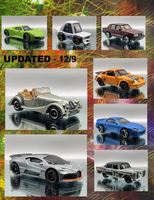 Hot Wheels LOOSE LOT (You Pick) JDM/Euro/Exotics Premium Mainline Matchbox VHTF