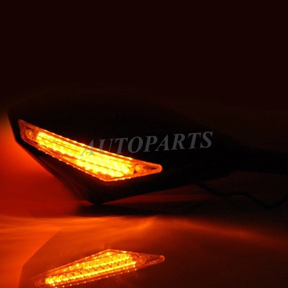 СВЕТОДИОДНЫЕ ПОВОРОТНИКИ ЗЕРКАЛА ЗАДНЕГО ВИДА ДЛЯ 1999 2000 2001 YAMAHA YZF-R1 YZF R1 R6 R6S - Изображение 2 из 4